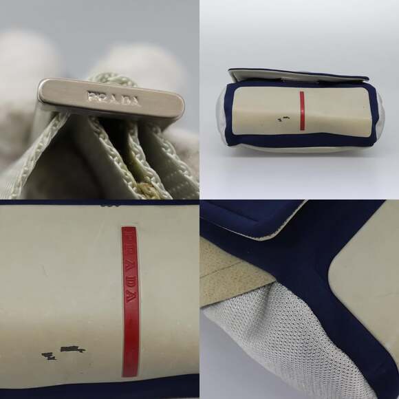 PRADA Sports Shoulder Bag Nylon Blue - Picture 10 of 13